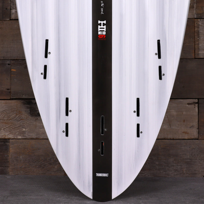 Load image into Gallery viewer, Harley Ingleby Series Mid 6 Mini Thunderbolt Black 6'8 × 20 ¼ × 2 11/16 Surfboard - Gray/Carbon 3