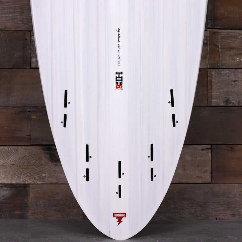 Load image into Gallery viewer, Harley Ingleby Mid 6 Mini Thunderbolt Red 6'4 × 20 × 2 ⅝ Surfboard - Candy/White 3