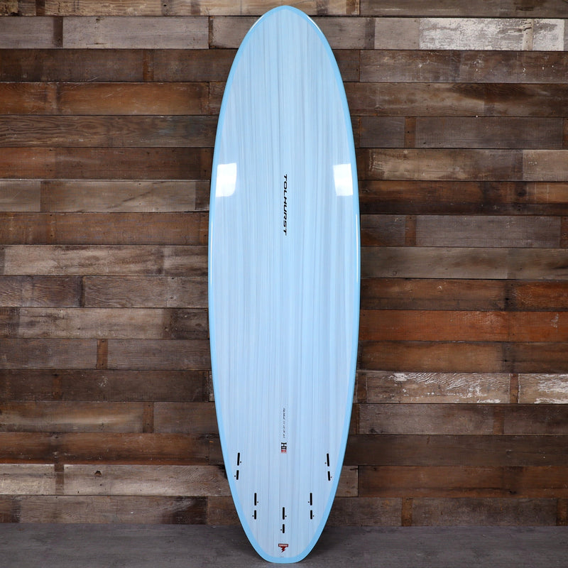 Load image into Gallery viewer, Harley Ingleby Moe Mini Thunderbolt Red 6'10 × 21 ½ × 2 ¾ Surfboard - Light Blue 2