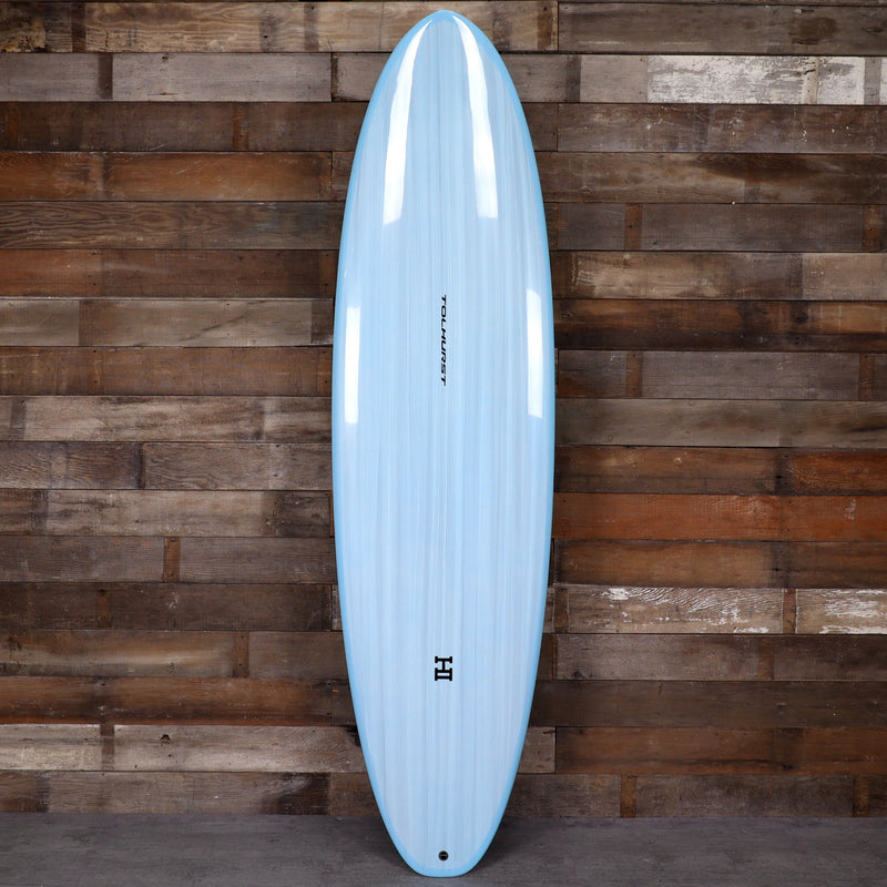 Load image into Gallery viewer, Harley Ingleby Moe Mini Thunderbolt Red 6'10 × 21 ½ × 2 ¾ Surfboard - Light Blue 1