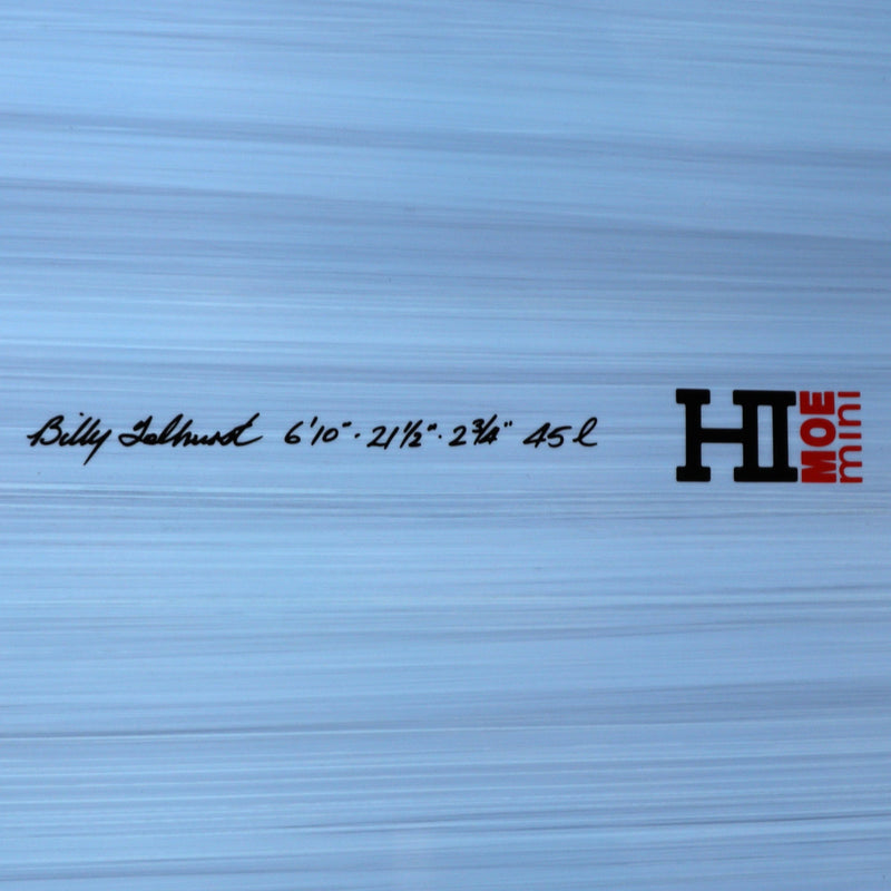 Load image into Gallery viewer, Harley Ingleby Moe Mini Thunderbolt Red 6'10 × 21 ½ × 2 ¾ Surfboard - Light Blue 4