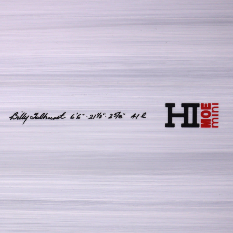 Load image into Gallery viewer, Harley Ingleby Moe Mini Thunderbolt Red 6'6 × 21 ½ × 2 ⅝ Surfboard - Candy/White 4