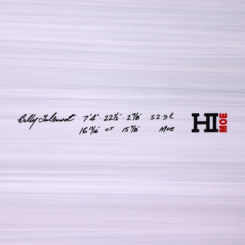 Load image into Gallery viewer, Harley Ingleby Series Moe Thunderbolt Red 7'4 × 22 ½ × 2 ⅞ Surfboard - Candy/White 4