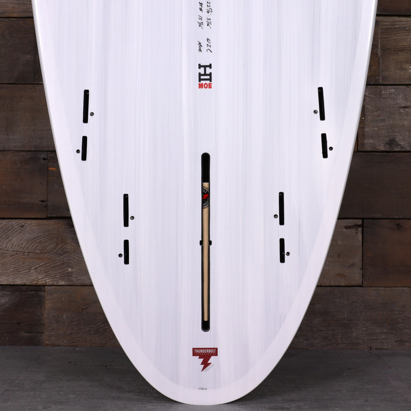 Load image into Gallery viewer, Harley Ingleby Series Moe Thunderbolt Red 8'0 × 22 ⅝ × 3 1/16 Surfboard - Candy/White 3