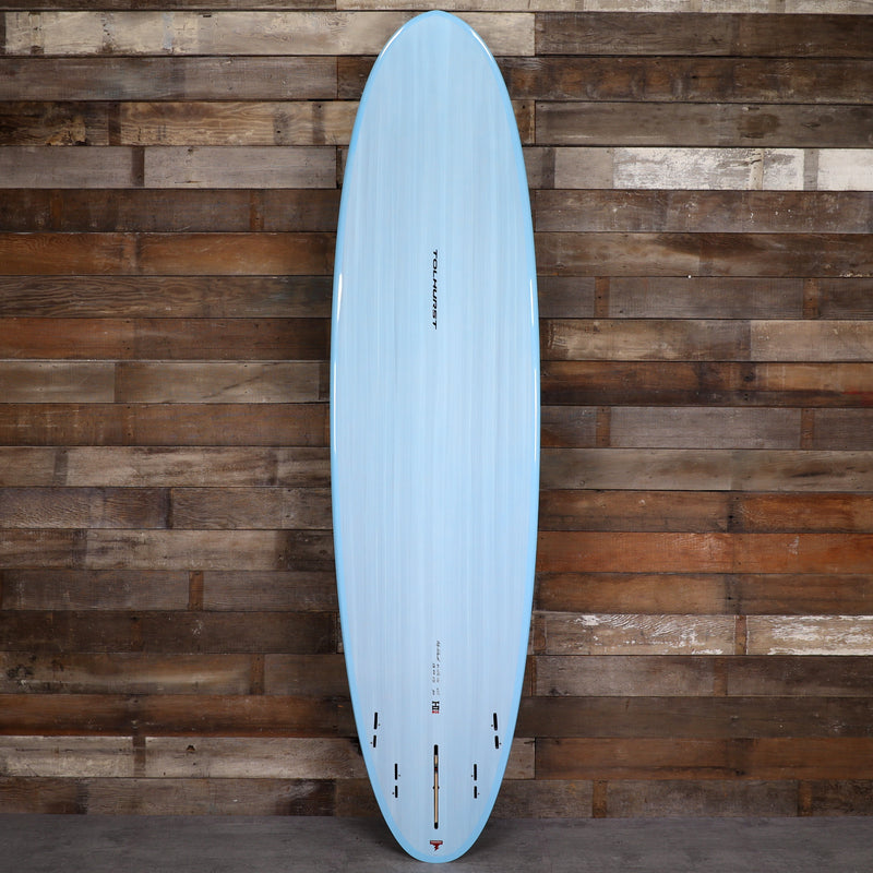 Load image into Gallery viewer, Harley Ingleby Moe Thunderbolt Red 8'0 × 22 ⅝ × 3 1/16 Surfboard - Light Blue 2