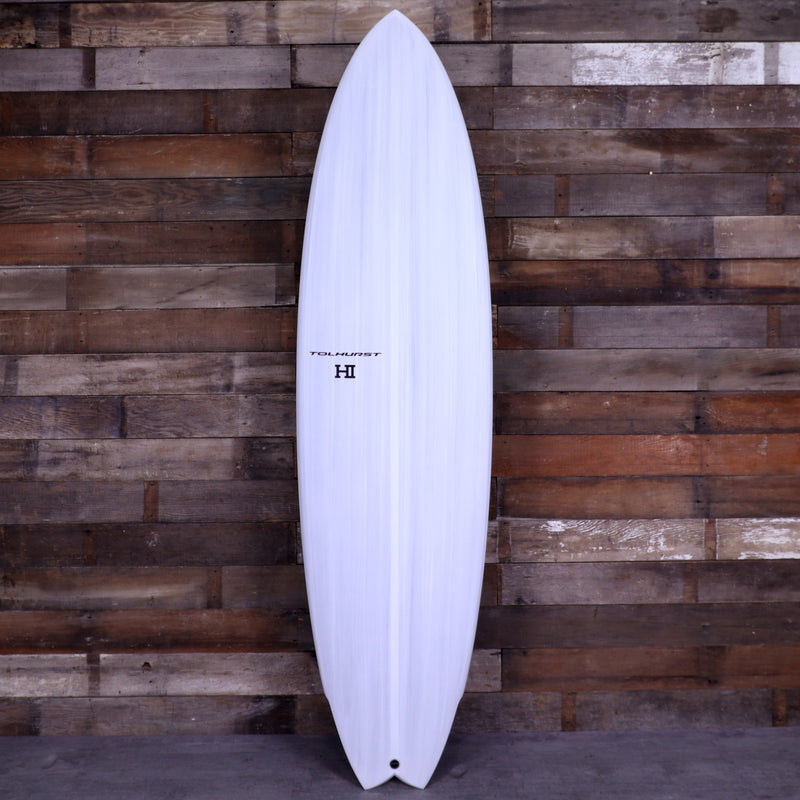 Load image into Gallery viewer, Harley Ingleby Series HIBT 3+3 Thunderbolt Red 6'10 × 21 × 2 ⅞ Surfboard - White/Blue 1