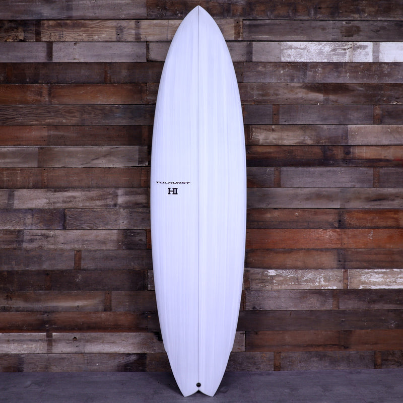 Load image into Gallery viewer, Harley Ingleby Series HIBT 3+3 Thunderbolt Red 7'2 × 21 ½ × 3 Surfboard - White/Blue 1