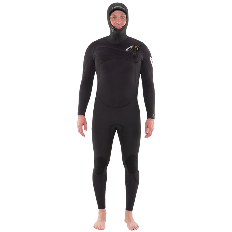 Load image into Gallery viewer, Isurus Fathom 5/4 Hooded Chest-Zip Wetsuit 1