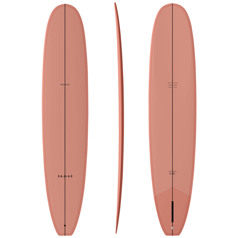 Load image into Gallery viewer, Kai Sallas Waikiki Thunderbolt Silver Surfboard 4