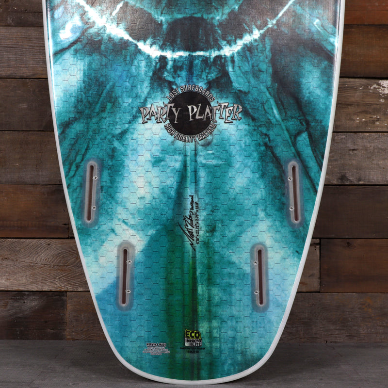 Load image into Gallery viewer, Lib Tech Lost Party Platter ecoIMPACTO 2 Lite 5'10 × 22 ¾ × 2 ¾ Surfboard - Green 3