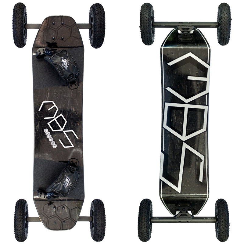 Load image into Gallery viewer, MBS Comp 95 Silver Hex 44.9" Mountainboard Complete 3