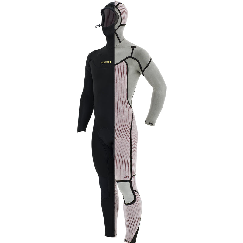 Load image into Gallery viewer, Manera Magma Meteor 5/4/3 Hooded Chest-Zip Wetsuit • 2023 2