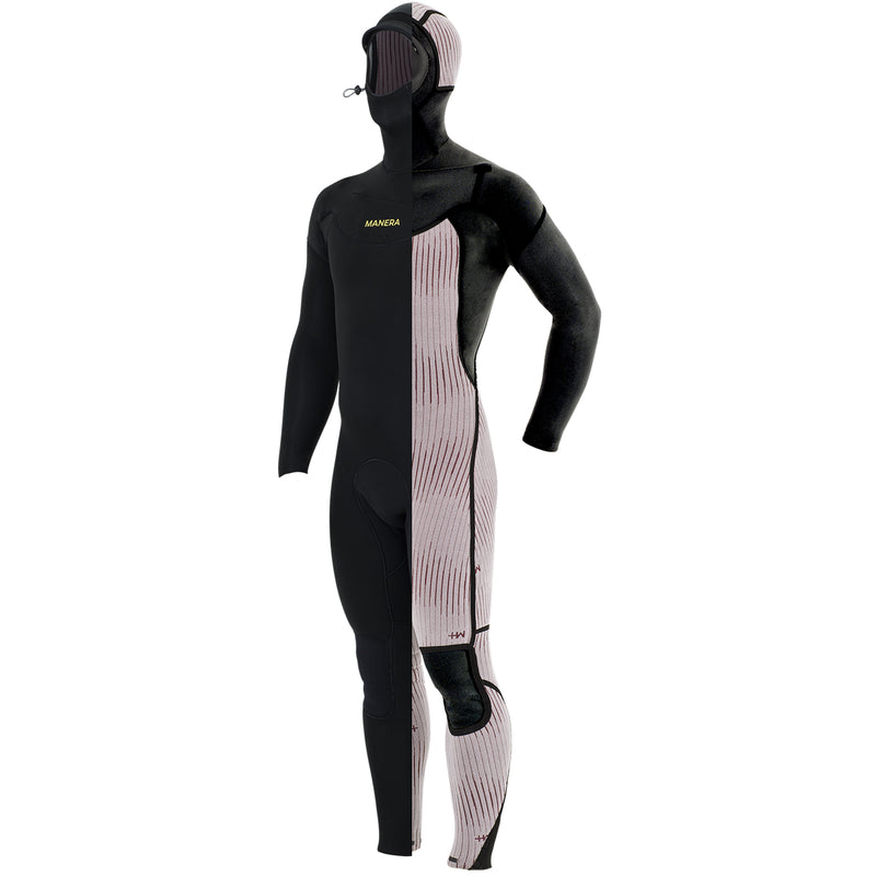 Load image into Gallery viewer, Manera Magma Steamer 5/4/3 Hooded Chest-Zip Wetsuit • 2024 2