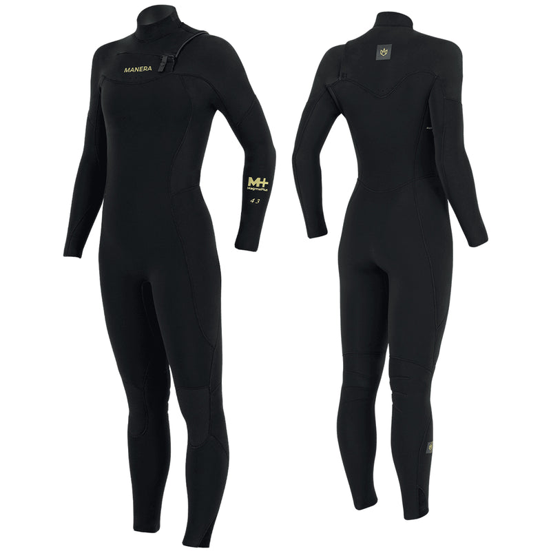 Load image into Gallery viewer, Manera Women's Magma Meteor 4/3 Chest-Zip Wetsuit • 2023 4