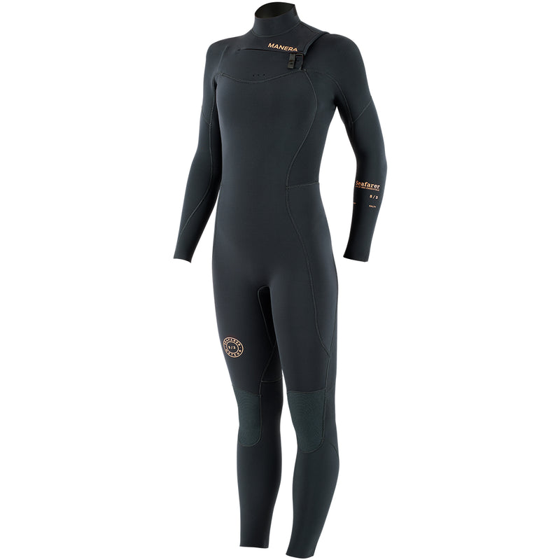 Load image into Gallery viewer, Manera Women's Seafarer 5/3 Chest-Zip Wetsuit 1