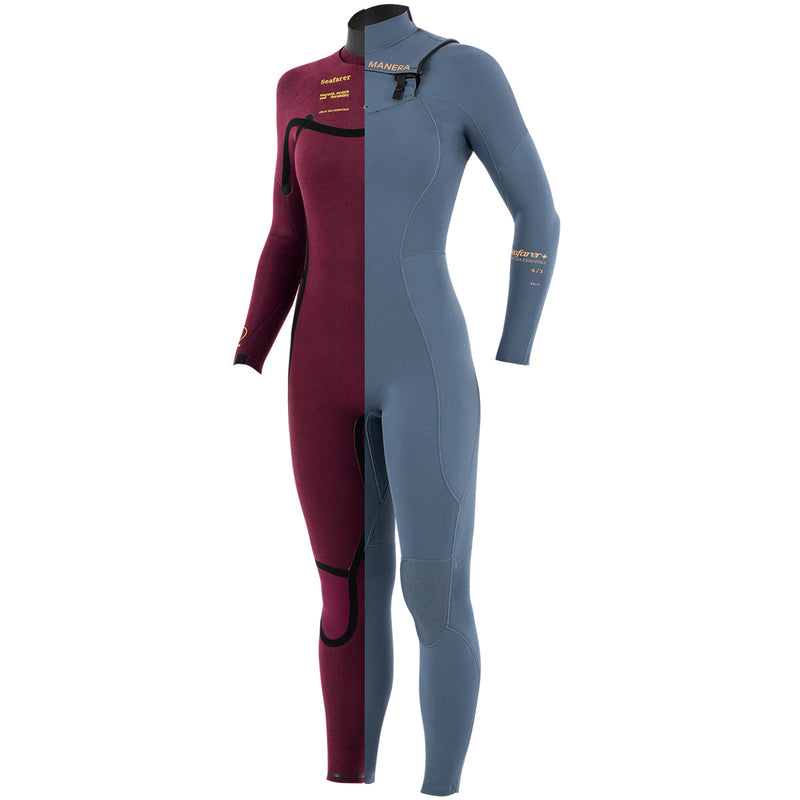 Load image into Gallery viewer, Manera Women's Seafarer+ Steamer 4/3 Chest-Zip Wetsuit 2