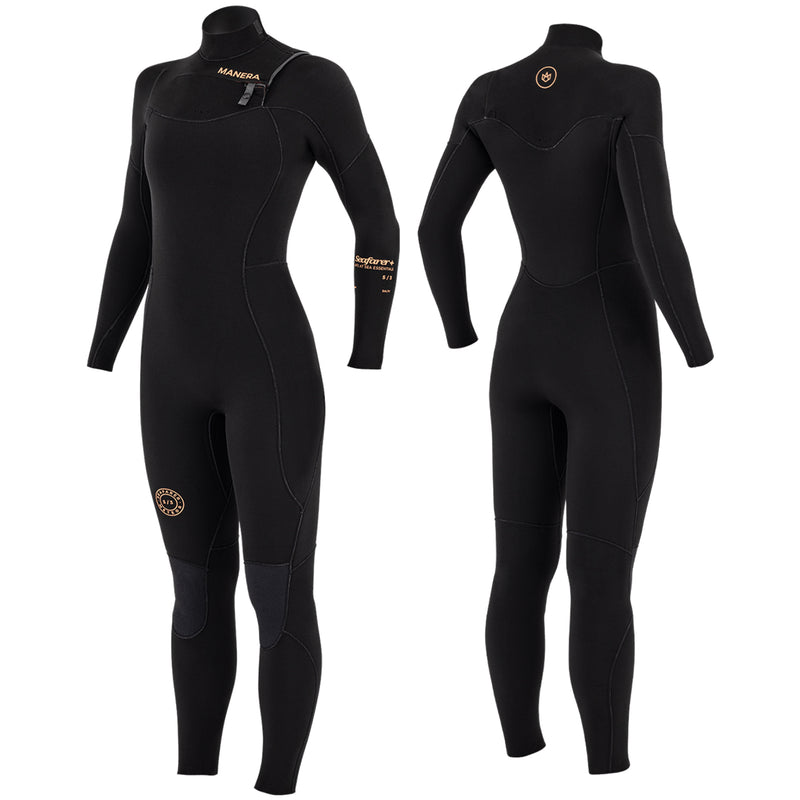 Load image into Gallery viewer, Manera Women's Seafarer+ Steamer 5/3 Chest-Zip Wetsuit 6