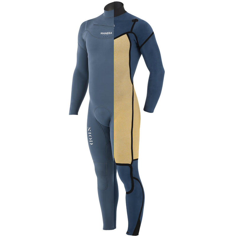 Load image into Gallery viewer, Manera X10D Meteor 4/3 Chest-Zip Wetsuit 6