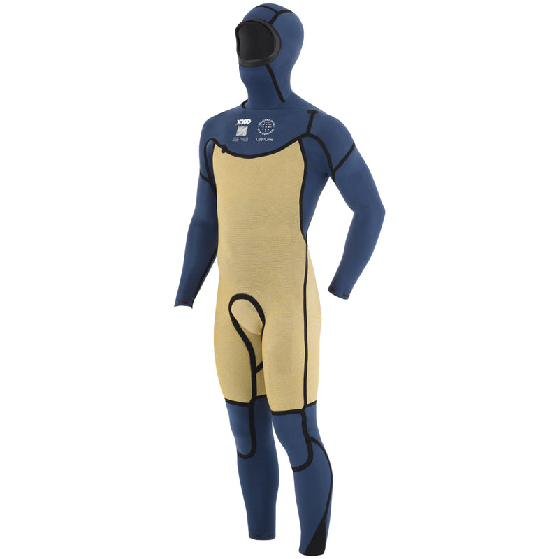 Load image into Gallery viewer, Manera X10D Meteor 4/3 Hooded Chest-Zip Wetsuit 5