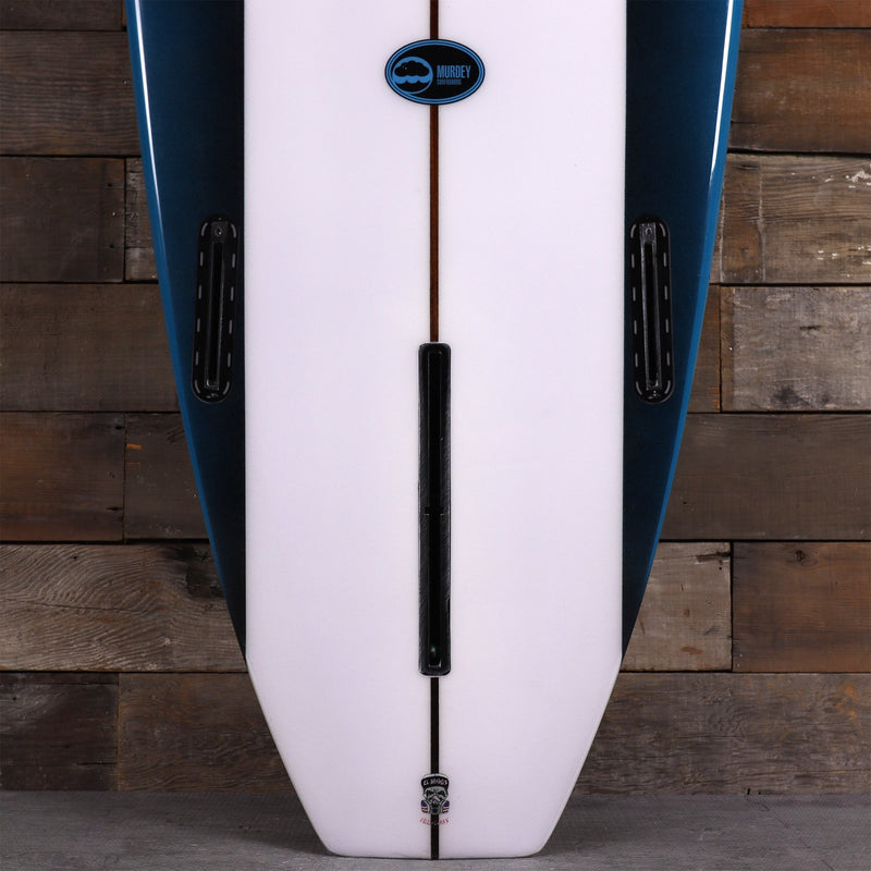 Load image into Gallery viewer, Murdey Bells & Whistles 9'6 × 23 ⅛ × 3 ⅛ Surfboard - Blue Gloss 3