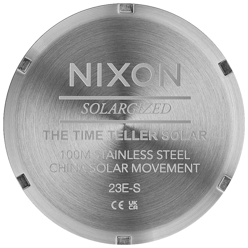 Load image into Gallery viewer, Nixon Time Teller Solar Stainless Steel Watch 21