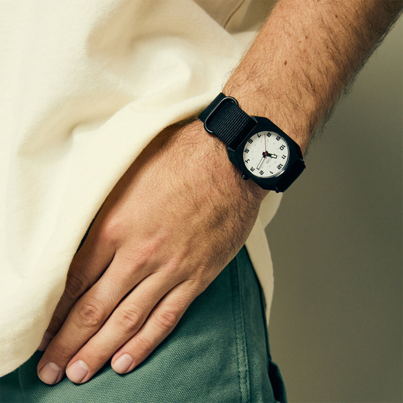 Load image into Gallery viewer, Nixon Scout Nylon Stainless Steel Watch 6