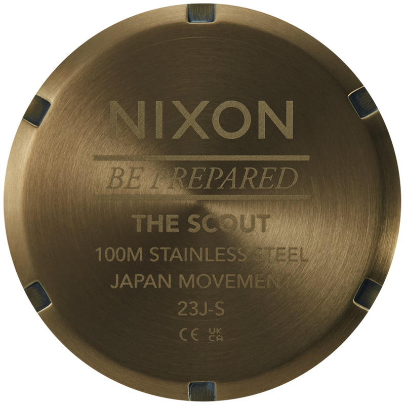 Load image into Gallery viewer, Nixon Scout Nylon Stainless Steel Watch 15