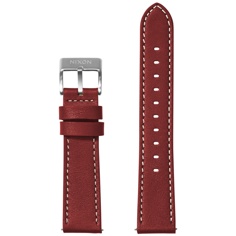 Load image into Gallery viewer, Nixon 20mm Stitched Leather Watch Band 1