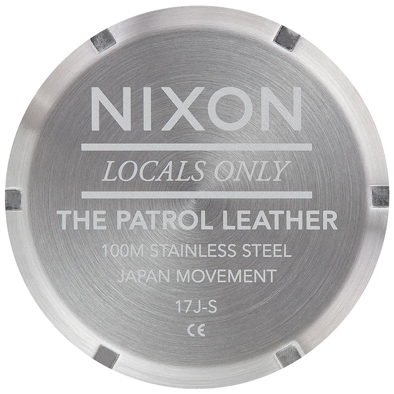 Load image into Gallery viewer, Nixon Patrol Leather Watch 11