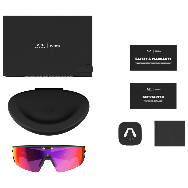 Load image into Gallery viewer, Oakley Meta Vanguard Sunglasses - Black/Prizm Road 8