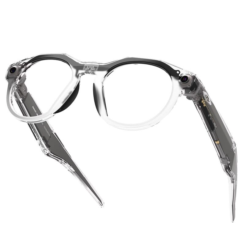Load image into Gallery viewer, Oakley Meta HSTN Transition Sunglasses - Clear/Transitions Gray 4