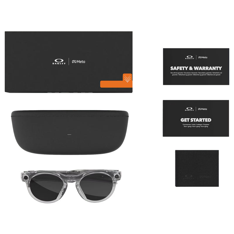 Load image into Gallery viewer, Oakley Meta HSTN Transition Sunglasses - Clear/Transitions Gray 8