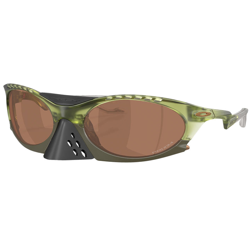 Load image into Gallery viewer, Oakley Plantaris Sunglasses - Matte Transparent Fern/Prizm Tungsten 1