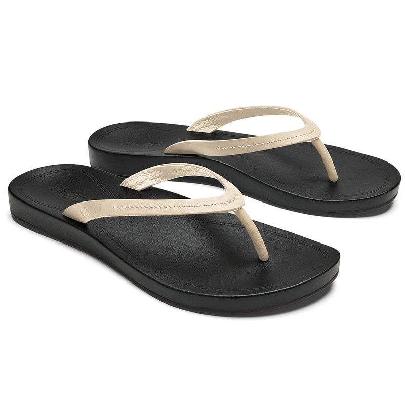Load image into Gallery viewer, OluKai Women's Lalahi Leather Beach Sandals 3