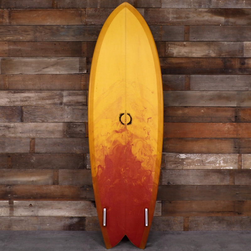Load image into Gallery viewer, Pace Cascadia Fish 6'0 × 21 ⅛ × 2 ⅝ Surfboard - Red Flame 2