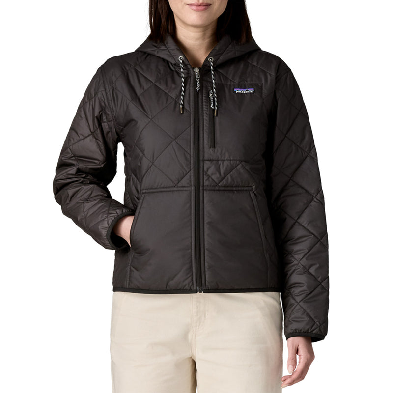 Load image into Gallery viewer, Patagonia Women's Diamond Quilted Bomber Hooded Zip-Up Jacket 3