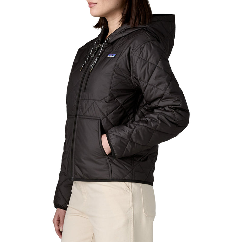 Load image into Gallery viewer, Patagonia Women's Diamond Quilted Bomber Hooded Zip-Up Jacket 4