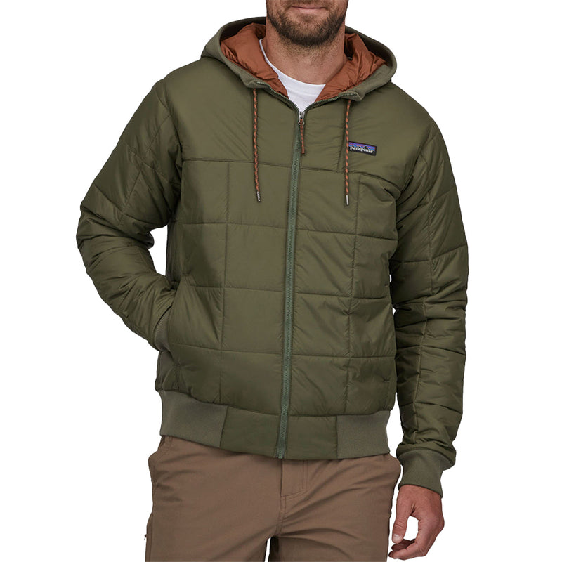 Load image into Gallery viewer, Patagonia Box Quilted Hooded Zip-Up Jacket 2