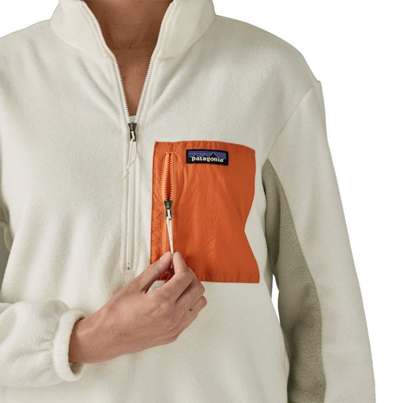 Load image into Gallery viewer, Patagonia Women's Microdini Half-Zip Fleece Pullover Jacket 6