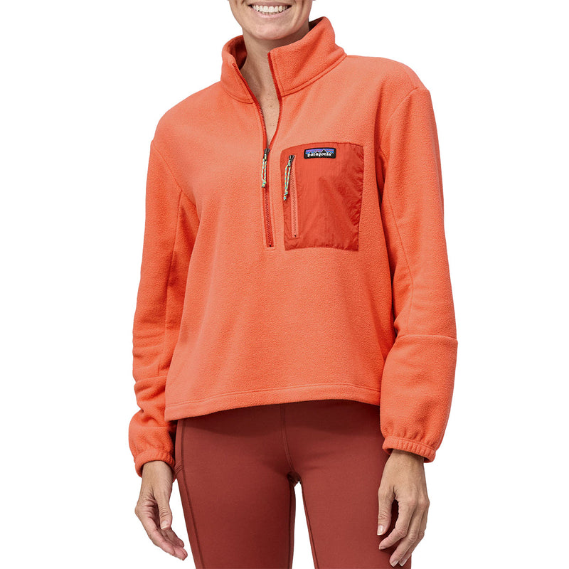 Load image into Gallery viewer, Patagonia Women's Microdini Half-Zip Fleece Pullover Jacket 9