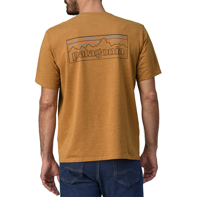Load image into Gallery viewer, Patagonia P-6 Logo Responsibili-Tee T-Shirt - Golden Caramel 4