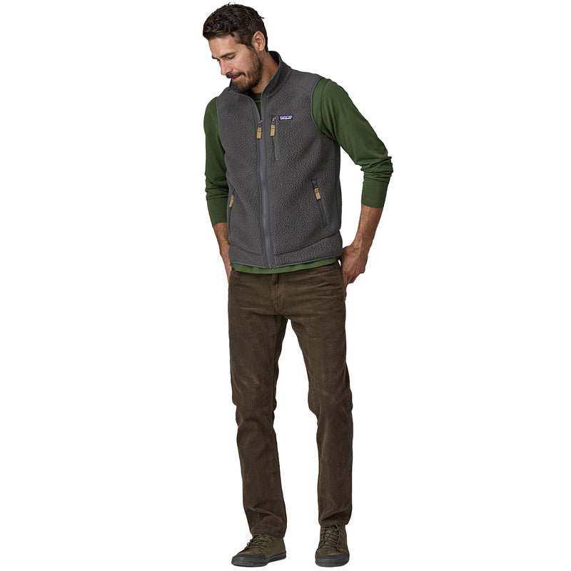 Load image into Gallery viewer, Patagonia Retro Pile Fleece Zip Vest - Forge Gray 4