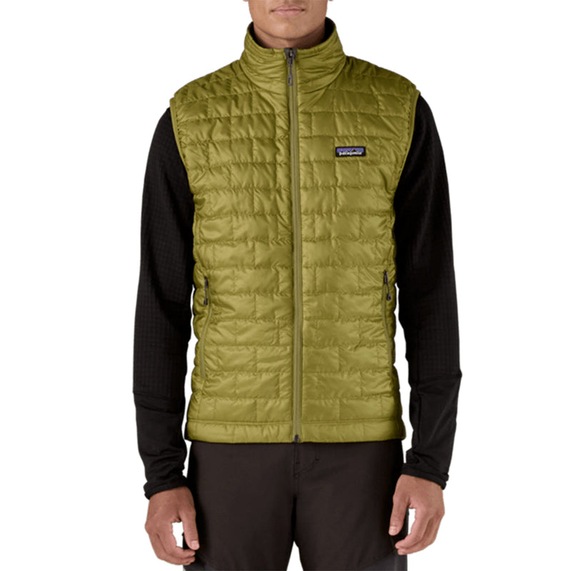Load image into Gallery viewer, Patagonia Nano Puff Zip Vest - Graze Green 2