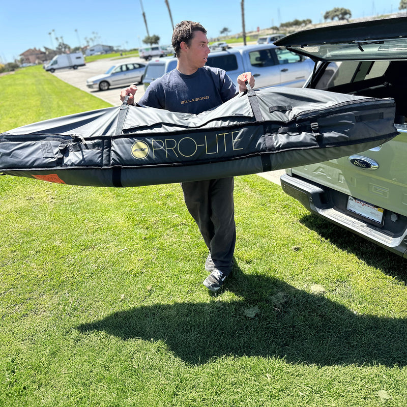 Load image into Gallery viewer, Pro-Lite Finless Coffin 2-3 Board Travel Surfboard Bag 10