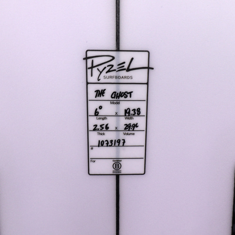 Load image into Gallery viewer, Pyzel The Ghost 6'0 × 19 ⅜ × 2 9/16 Surfboard 4