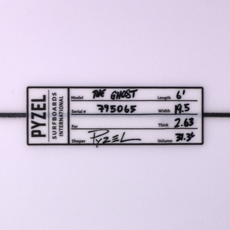 Load image into Gallery viewer, Pyzel The Ghost 6'1 × 19 ½ × 2 ⅝ Surfboard 4