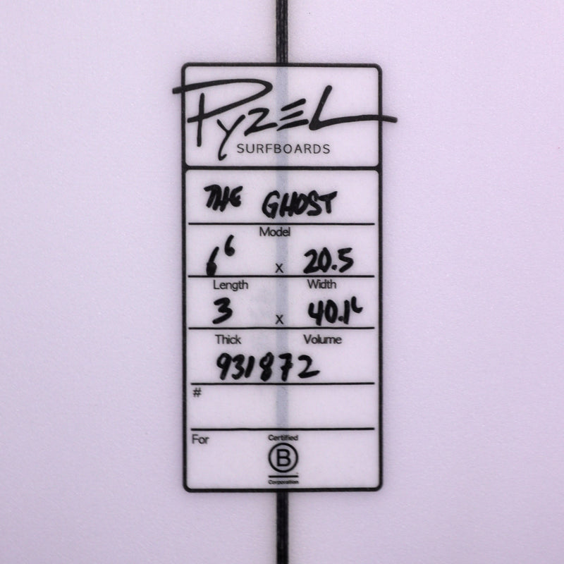 Load image into Gallery viewer, Pyzel The Ghost 6'6 × 20 ½ × 3 Surfboard 4