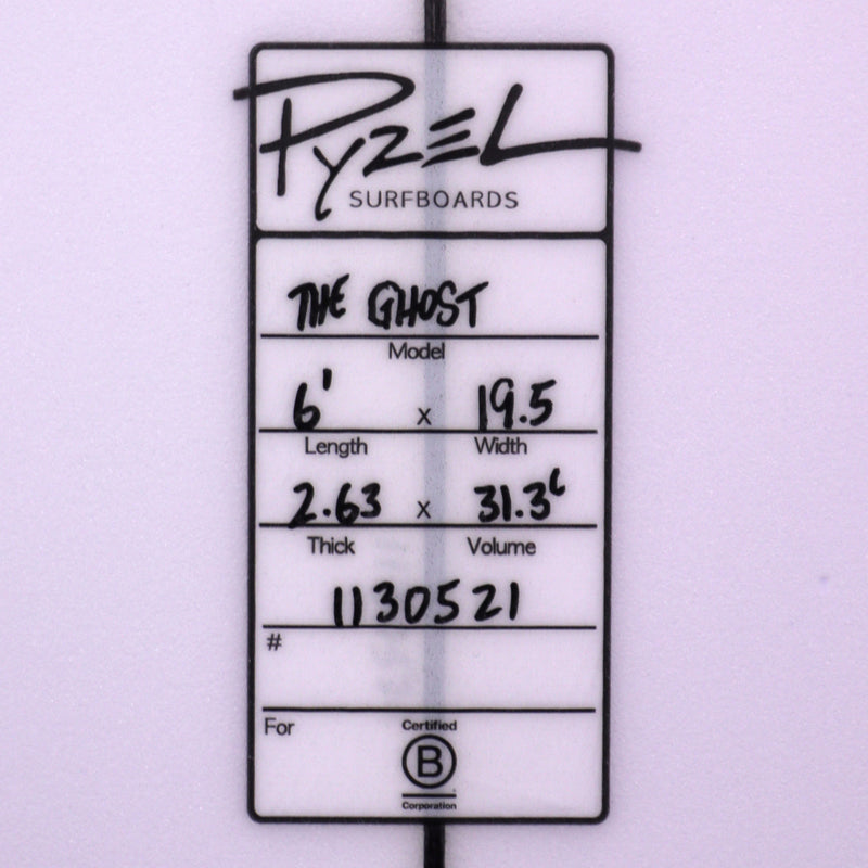 Load image into Gallery viewer, Pyzel The Ghost Squash 6'1 × 19 ½ × 2 ⅝ Surfboard 4