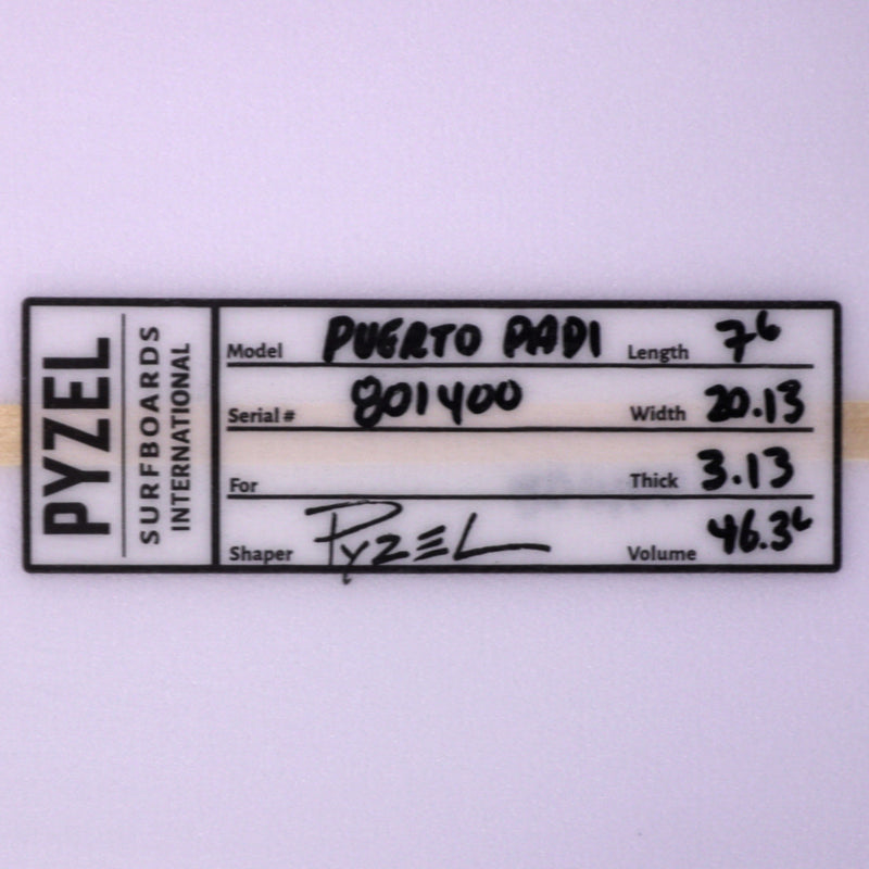 Load image into Gallery viewer, Pyzel Puerto Padi 7'6 × 20 ⅛ × 3 ⅛ Surfboard 4