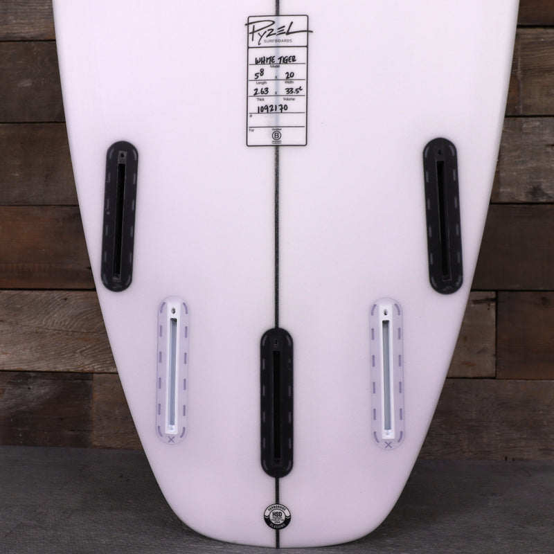 Load image into Gallery viewer, Pyzel White Tiger 5'8 × 20 × 2 ⅝ Surfboard • BLEMISH 3